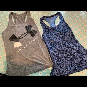 2 athletic tank tops